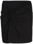 A.l.c. Gathered Mini Skirt - Black