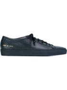Common Projects Original Achilles Low Sneakers, Men's, Size: 44, Blue, Leather/rubber