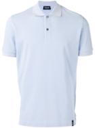 Drumohr Polo Shirt, Men's, Size: 44, Blue, Cotton