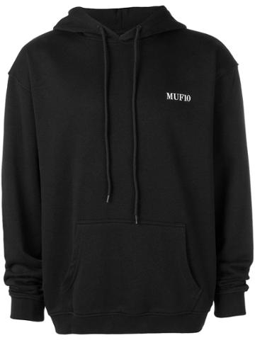 Muf 10 Chest Logo Hoodie - Black