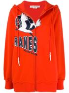 Golden Goose Cranes Logo Hoodie - Orange