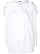Valentino Bow Button Down Shirt - White