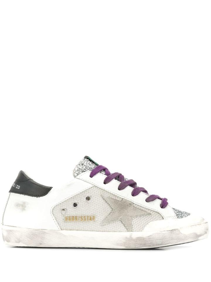Golden Goose Superstar Low Top Sneakers - White