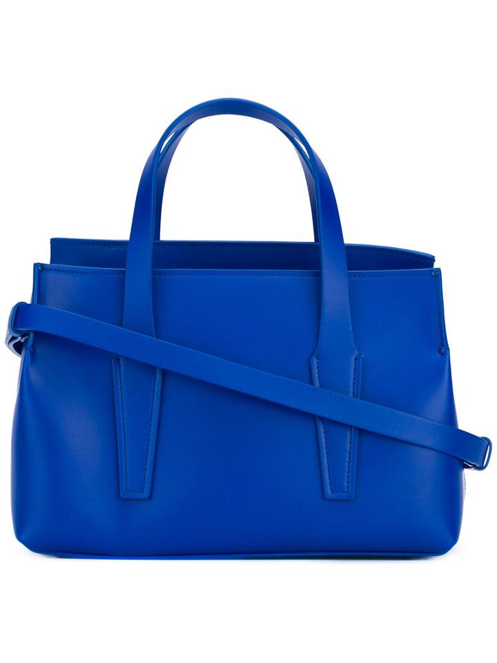 Nico Giani Duvalia Tote, Women's, Blue, Leather