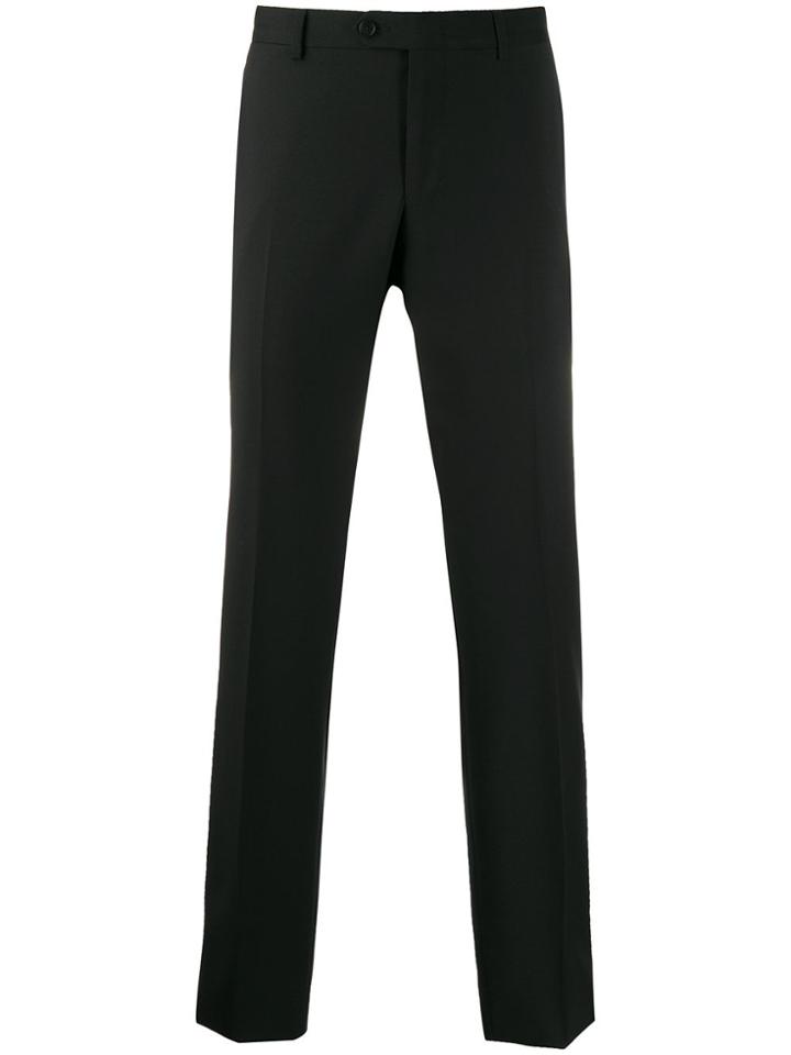 Z Zegna Tailored Formal Trousers - Black