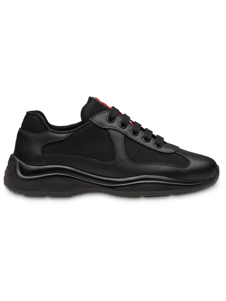 Prada America Cup Sneakers - Black