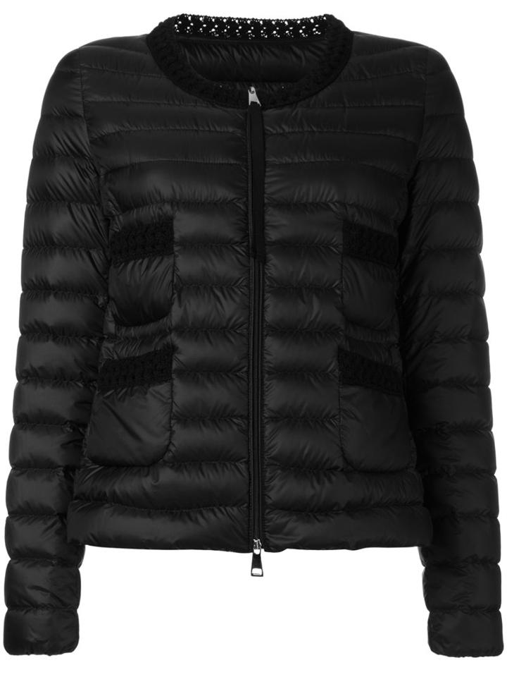 Moncler Classic Puffer Jacket, Women's, Size: 0, Black, Polyamide/feather Down