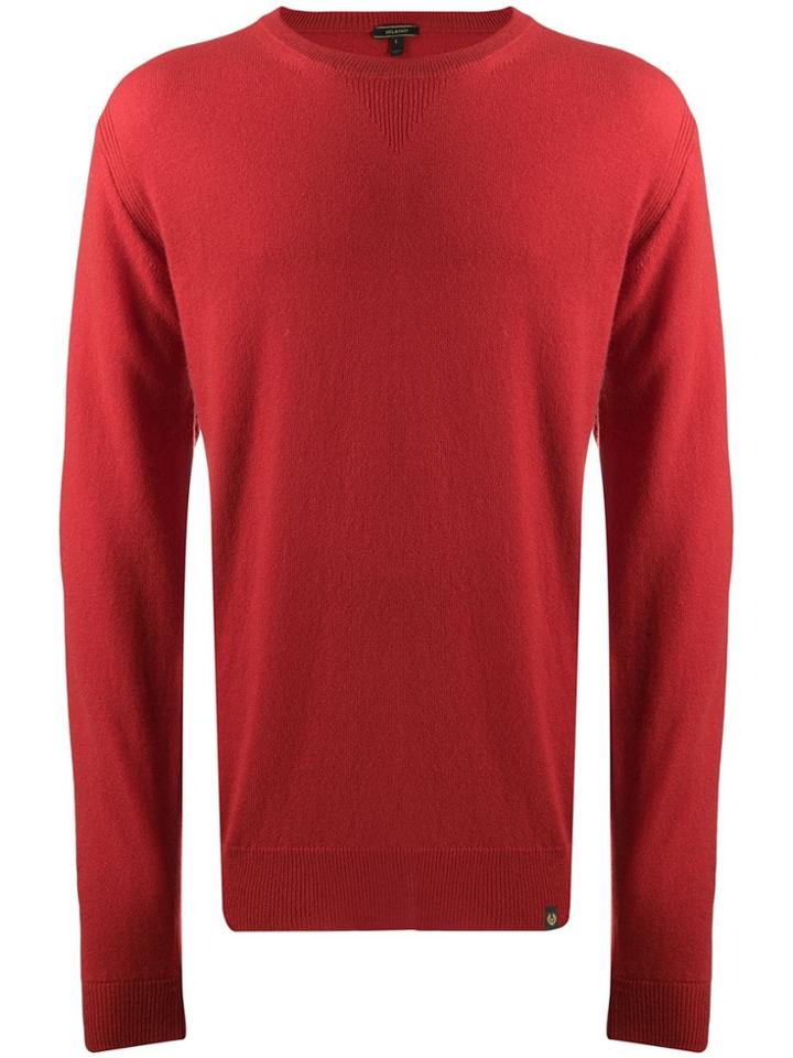 Belstaff Crewneck Jumper - Red