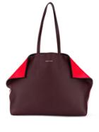 Alexander Mcqueen Butterfly Tote Bag - Red