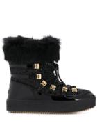 Chiara Ferragni Flirting Ankle Snow Boots - Black