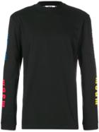 Msgm Logo Sleeve Sweatshirt - Black