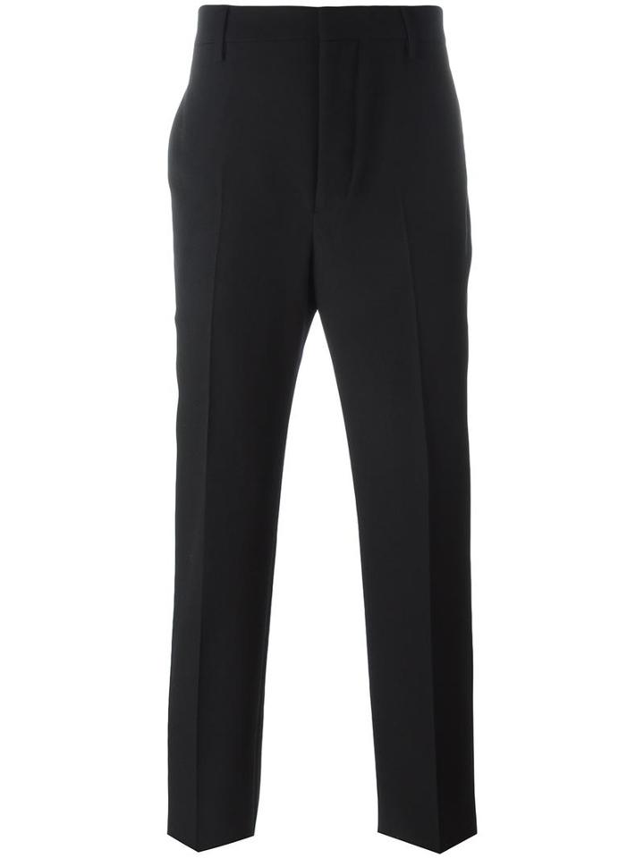 Lemaire Tailored Trousers, Men's, Size: 52, Black, Wool/cotton/viscose