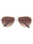 Versace Eyewear Greca Stars Sunglasses - Metallic