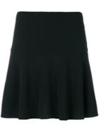 Red Valentino - Flippy Skater Skirt - Women - Polyester/spandex/elastane/acetate/viscose - 38, Black, Polyester/spandex/elastane/acetate/viscose