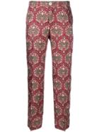 F.r.s For Restless Sleepers Ceo Cropped Trousers - Red