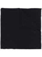 Rick Owens Knitted Scarf, Women's, Black, Wool
