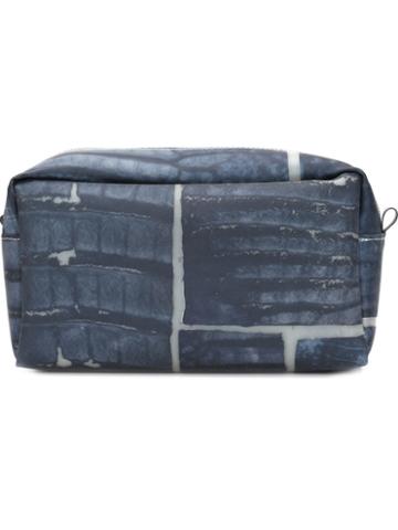 Luisa Cevese Riedizioni Patchwork Make-up Bag, Blue, Rubber