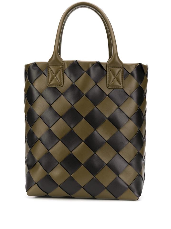Bottega Veneta Woven Tote Bag - Green
