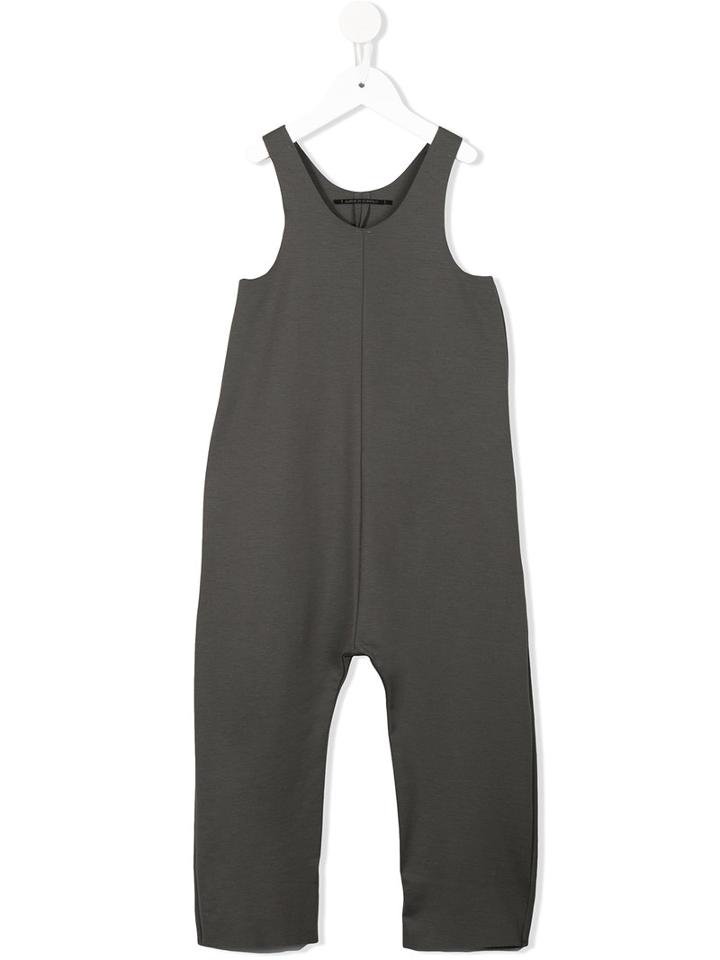 Album Di Famiglia Kids - Overall Jumpsuit - Kids - Polyamide/spandex/elastane/viscose - 6 Yrs, Grey