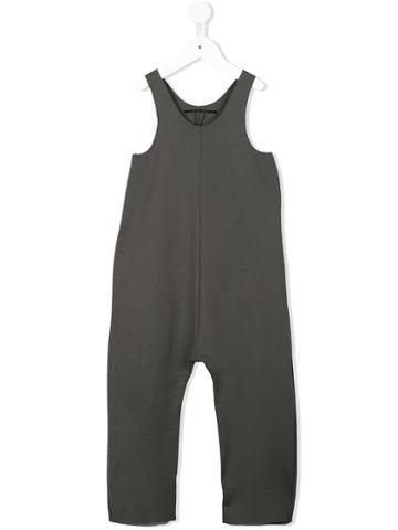 Album Di Famiglia Kids - Overall Jumpsuit - Kids - Polyamide/spandex/elastane/viscose - 6 Yrs, Grey