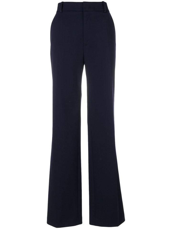 Joseph Tailored Palazzo Pants - Blue