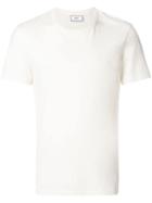 Ami Paris T-shirt With Silence Embroidery - White
