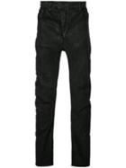 Greg Lauren Crinkle Style Jeans - Black