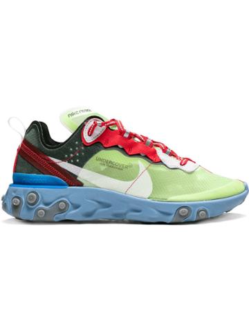 Nike X Undercover React Element 87 Sneakers - Yellow