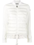 Moncler - Quilted Down Jacket - Women - Cotton/feather Down/polyamide/polyester - L, White, Cotton/feather Down/polyamide/polyester