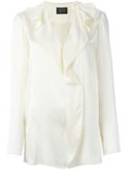 Lanvin Frill Shirt, Women's, Size: 40, Nude/neutrals, Silk