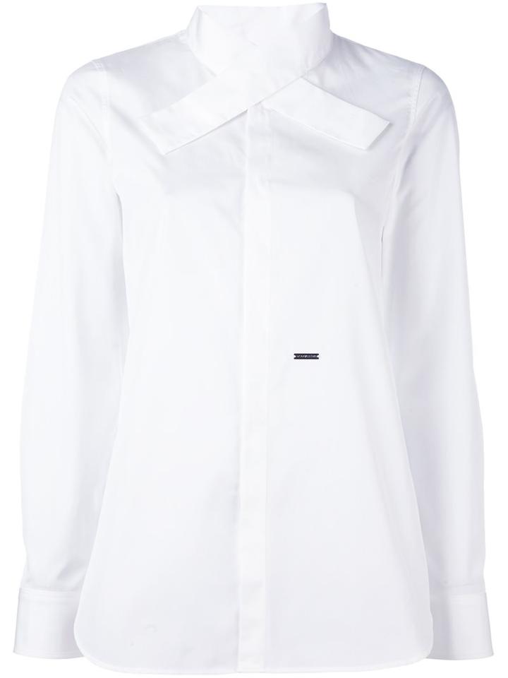 Dsquared2 Criss-cross Collar Shirt