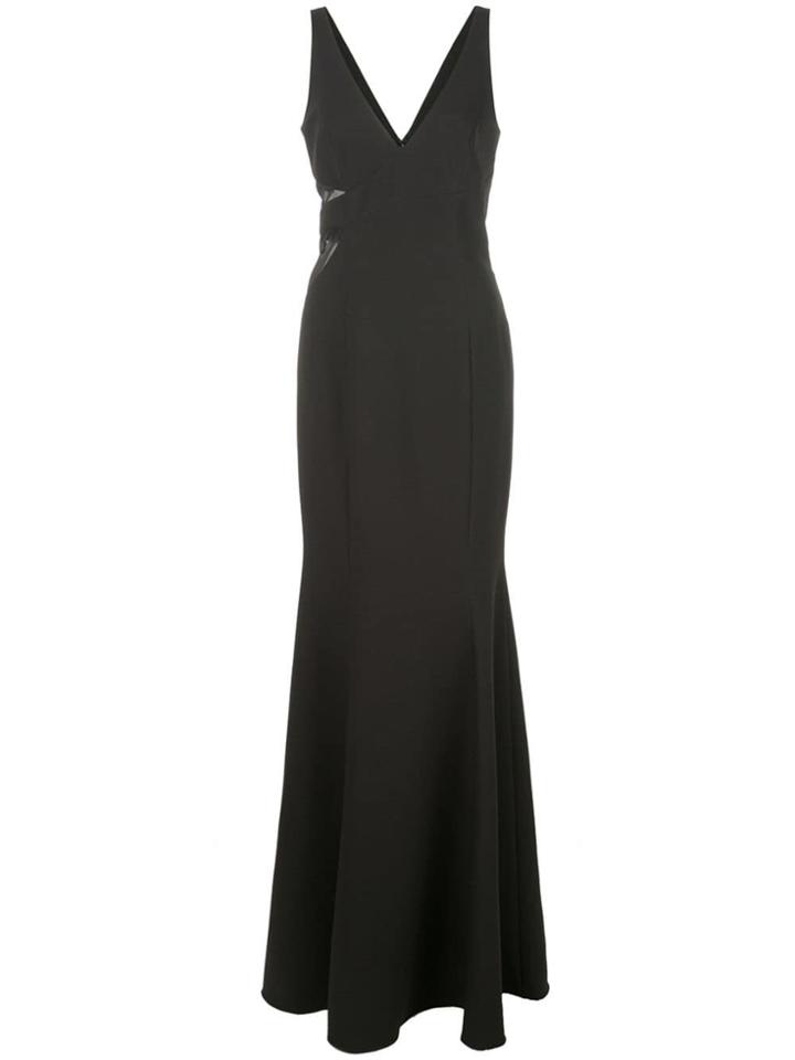 Jay Godfrey Cut Out Panel Dress - Black