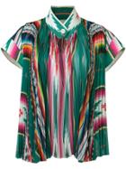 Sacai Pleated Top - Multicolour