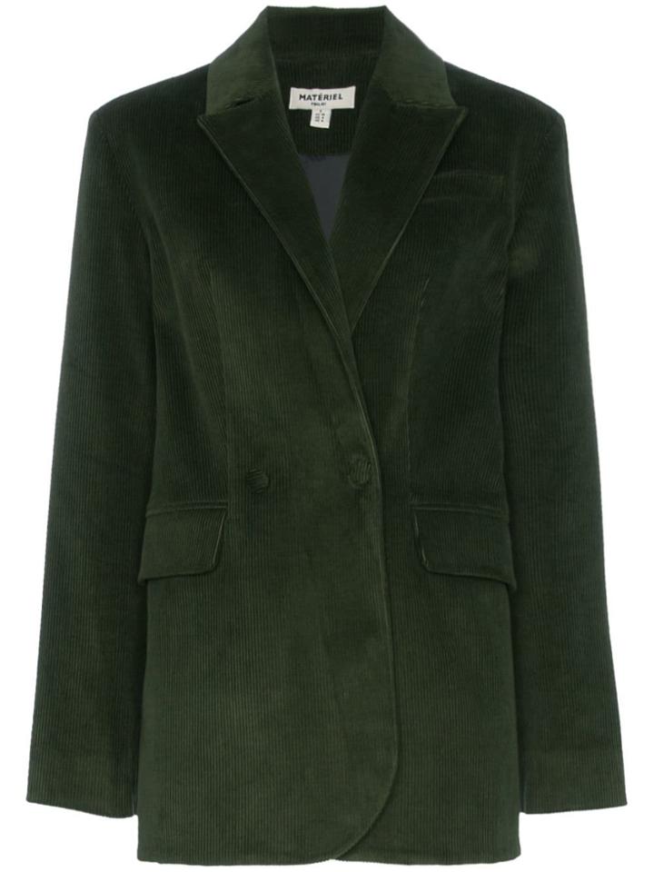 Matériel Corduroy Blazer - Green