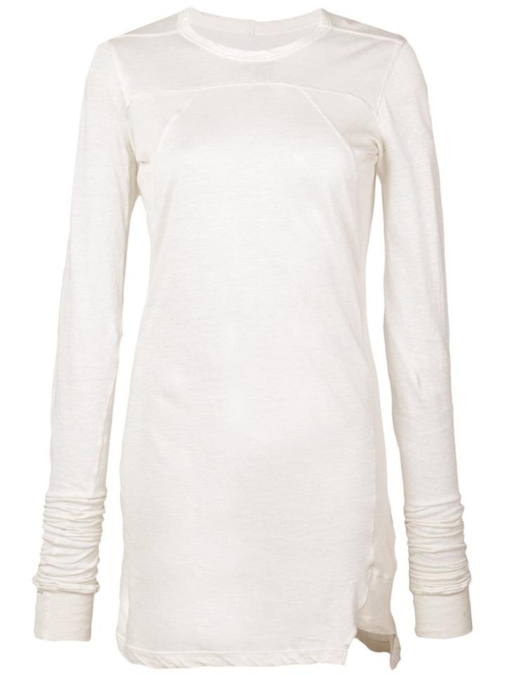 Rick Owens Long Plinth T-shirt - White