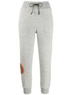 Mr & Mrs Italy Embroidered Sweatpants - Grey