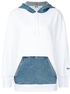 Msgm Loose Fitted Hoodie - White