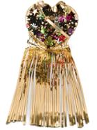 Manish Arora Heart Shaped Crossbody Bag, Women's, Polyester