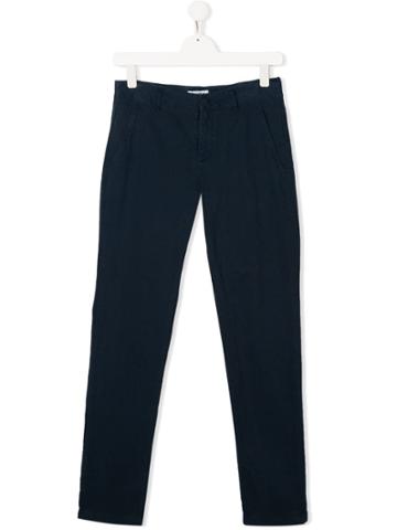 Dondup Kids Teen Slim-fit Chino Trousers - Blue