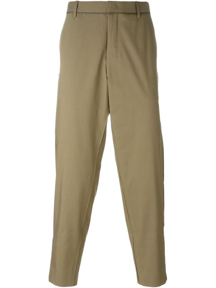 Wooyoungmi Tapered Cropped Trousers