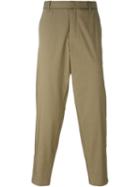 Wooyoungmi Tapered Cropped Trousers