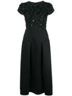Emporio Armani Sequin Cocktail Dress - Black