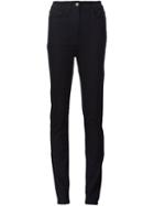 Tomas Maier High Waisted Jeans, Women's, Size: 25, Black, Cotton/spandex/elastane