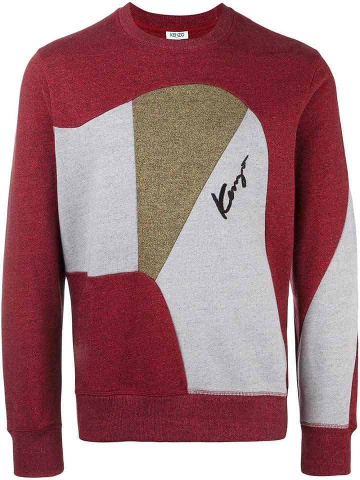 Kenzo Panelled Sweatshirt