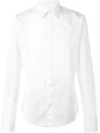 Givenchy Bib Panel Shirt, Men's, Size: 40, White, Cotton
