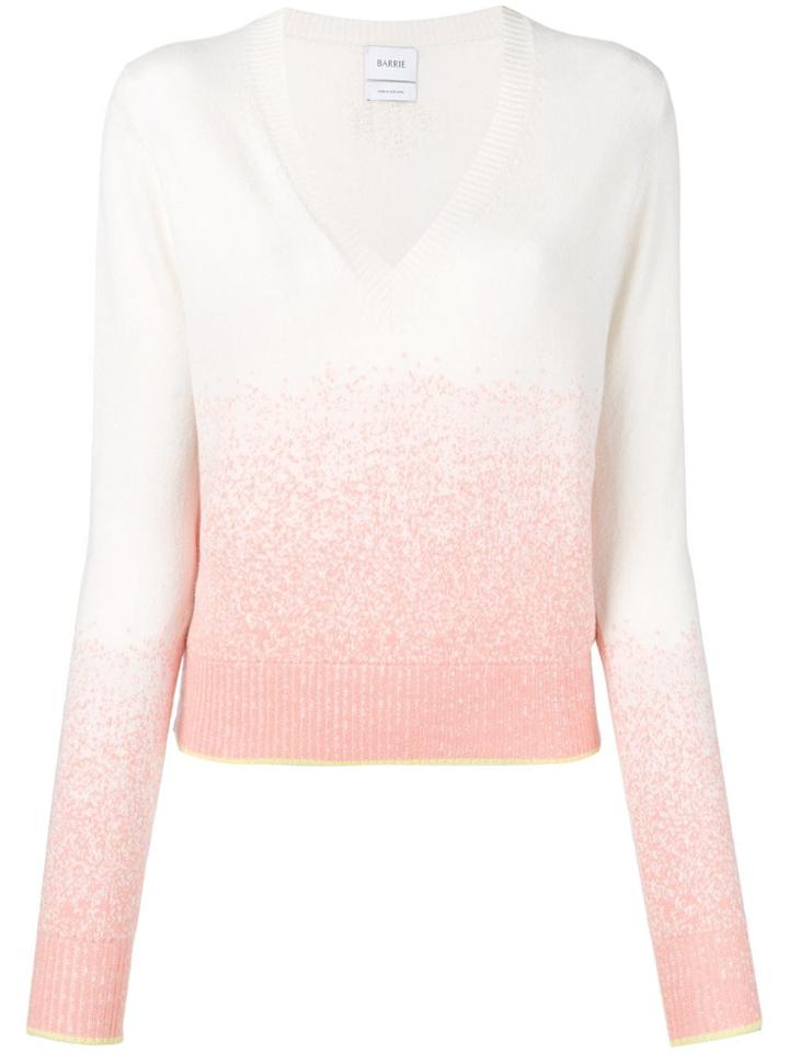 Barrie Gradient-effect Sweater - White