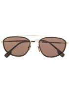 Burberry Eyewear Aviator Sunglasses - Brown