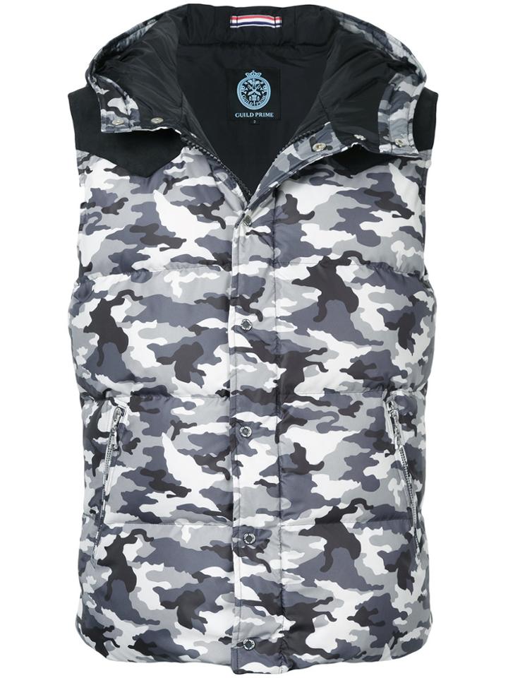 Guild Prime Camouflage Gilet - Multicolour