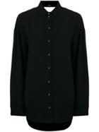 Diesel Oversized Cut Out Back Shirt - Black