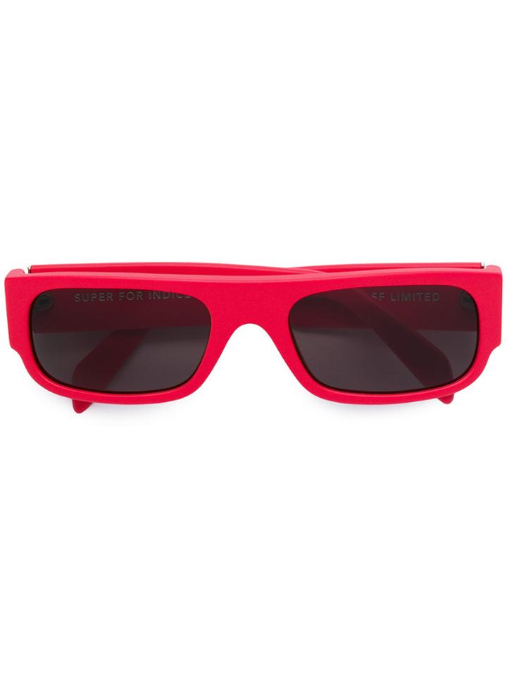 Retrosuperfuture Smile Sunglasses - Red